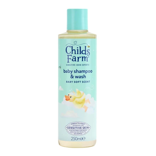Childs Farm Baby Shampoo & Wash Baby Soft Scent 250ml