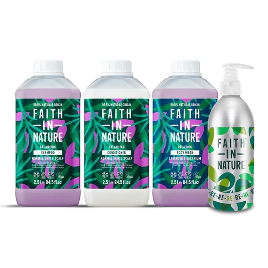Faith in Nature Lavender & Geranium Relaxing Body Wash 2500ml