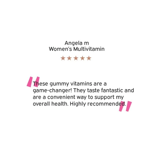 Nutriburst Women's Multivitamin Gummies 60 Gummies
