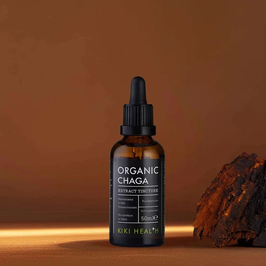 KIKI Health Organic Chaga Extract Tincture 50ml