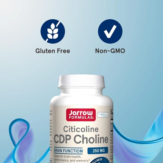 Jarrow Formulas Citicoline CDP Choline 250mg Capsules 120 Capsules