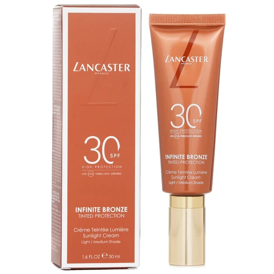 Lancaster Infinite Bronze Tinted Protection Sunlight Cream SPF 30 Light/ Medium