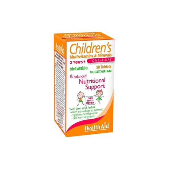 Health Aid Children's Multivitamin Chewable Tablets 30 Tablets