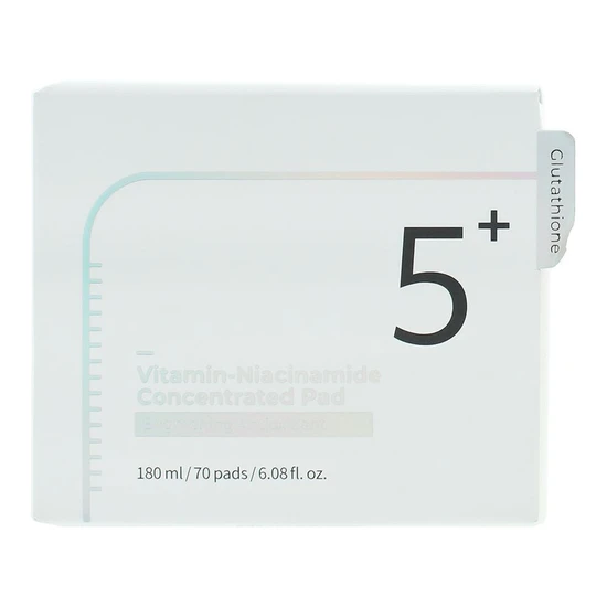 Numbuzin No.5 Vitamin-Niacinamide Concentrated Pads 70 Pads