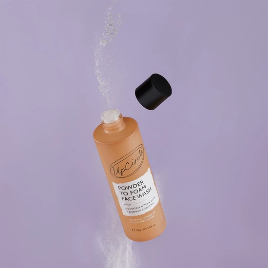UpCircle Beauty Powder To Foam Face Wash With Willow Bark & Papaya Enzymes