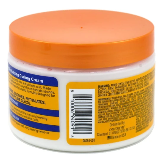 Cantu Acai Berry Shea Butter Revitalising Curling Cream 340g