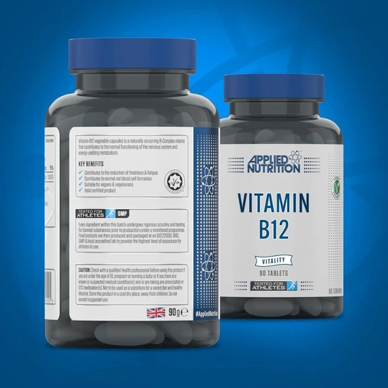 Applied Nutrition Vitamin B12 Capsules 90 Capsules