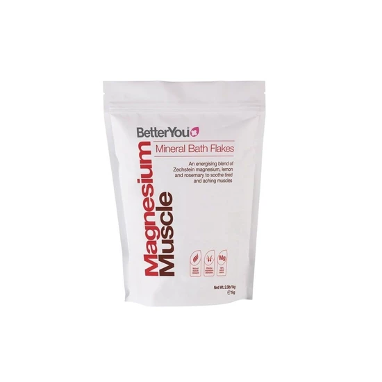 BetterYou Magnesium Muscle Bath Flakes 1kg