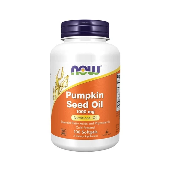 NOW Foods Pumpkin Seed Oil 1000mg 100 Softgels