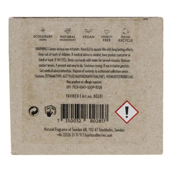 Björk & Berries Faviken Reed Diffuser 200ml