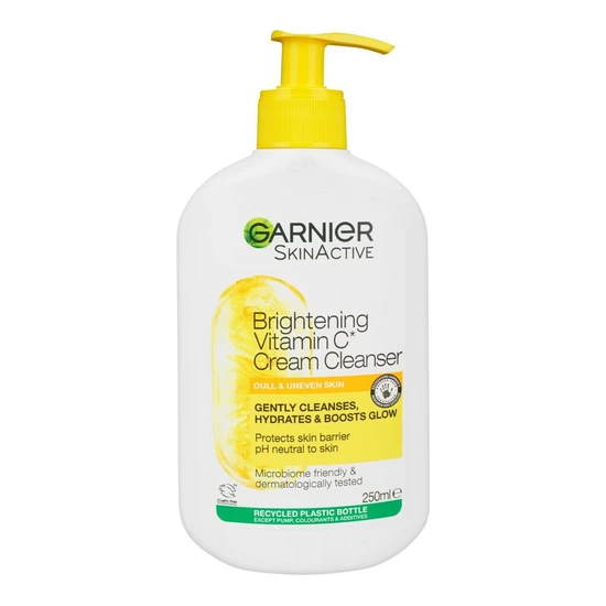 Garnier Brightening Vitamin C Cream Cleanser 250ml