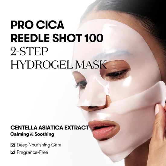 VT COSMETICS Pro Cica Reedle Shot 100 2step Hydrogel Mask 33g