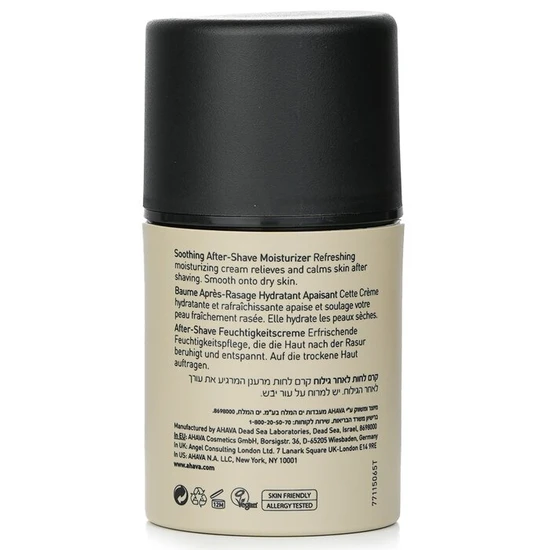 AHAVA Time To Energise Soothing Aftershave Moisturiser 50ml