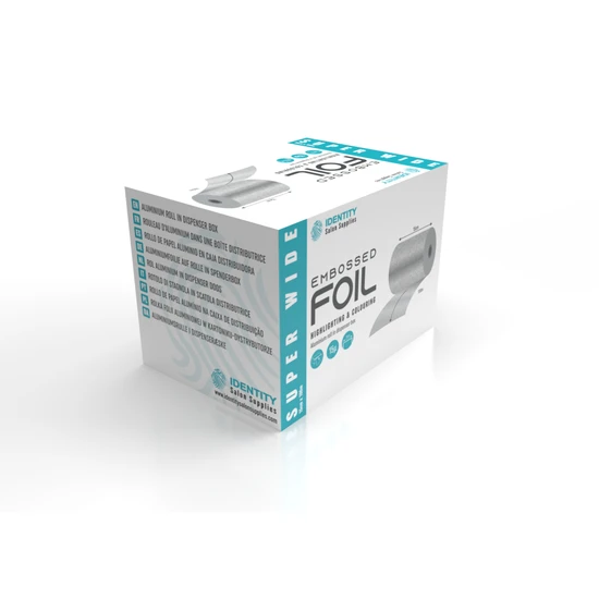 Identity Salon Supplies Embossed Highlighting & Colouring Super Wide Foil 15 cm X 100 m