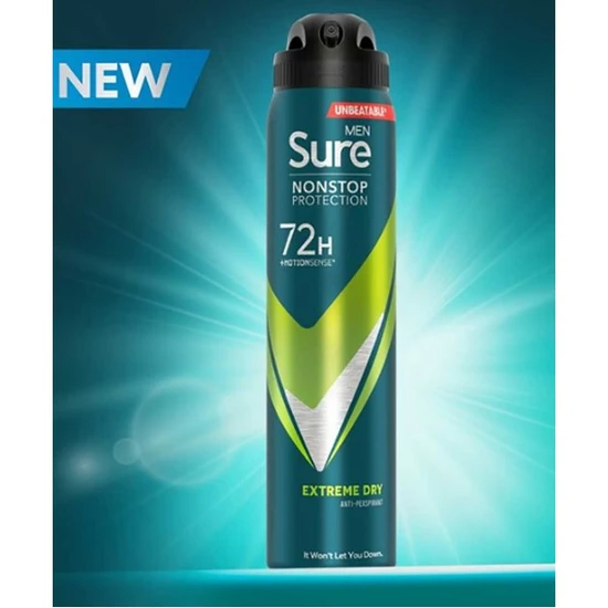 Sure Non Protection 72 H Extreme Dry Deodorant Spray 250ml