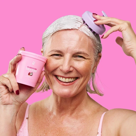 Give Me Clarifying & Exfoliating Set 200ml Clarifying Scalp Scrub & Scalp Exfoliating Brush