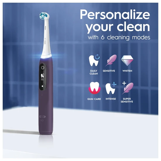 Oral B iO 8 Violet Electric Toothbrush Limited Edition