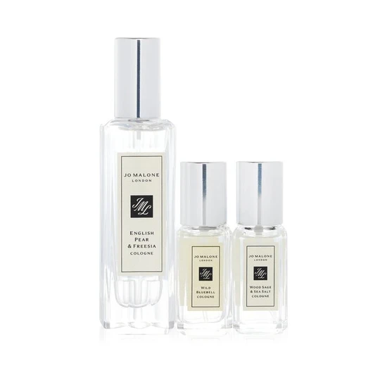 Jo Malone London English Pear & Freesia 30ml Gift Set 30ml English Pear & Freesia, 9ml Wood Sage & Sea Salt & 9ml Wild Bluebell