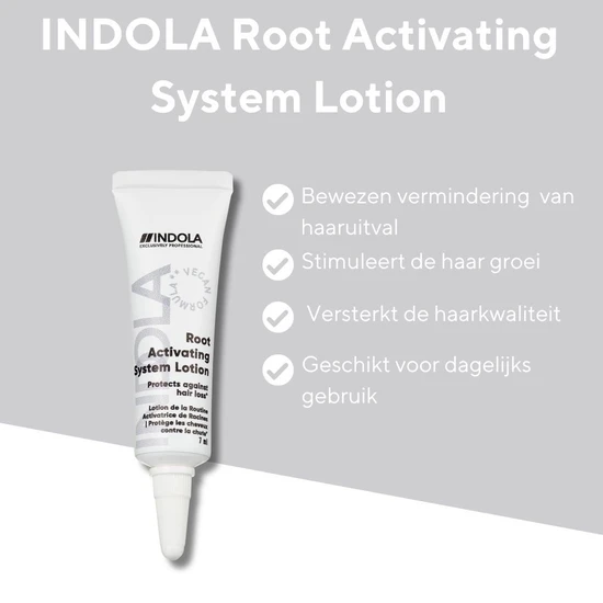 Indola Professional Vegan Root Activating System Lotion 8 x 7ml
