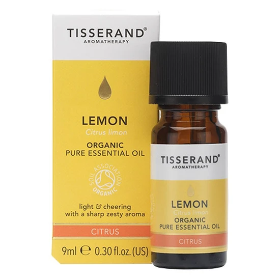 Tisserand Aromatherapy Pure Essential Oils Lemon Organic Essential Oil 9ml