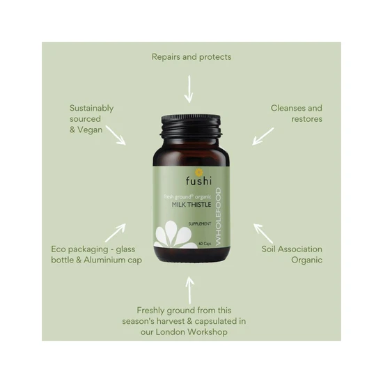 Fushi Organic Milk Thistle 60 Capsules