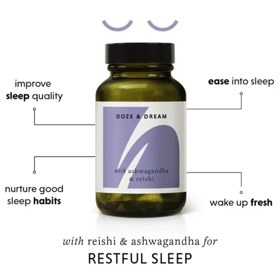 The Herbtender Doze & Dream Capsules 60 Capsules