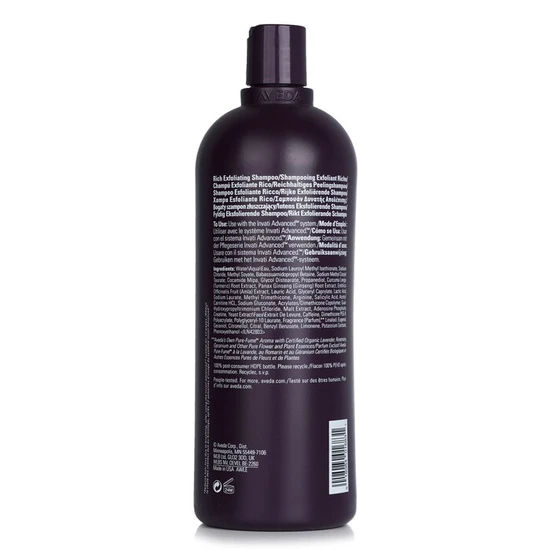 Aveda Invati Advanced Exfoliating Shampoo Rich 1000ml