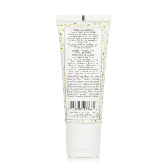 Fresh Citron De Vigne Moisturising Hand Cream 30ml