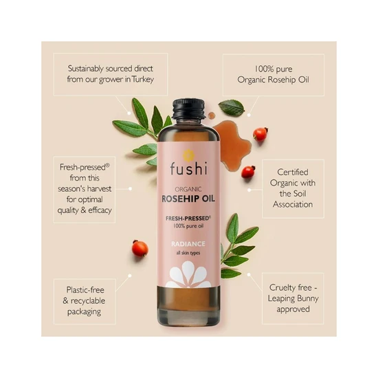 Fushi Organic Rosehip Seed Oil 100ml