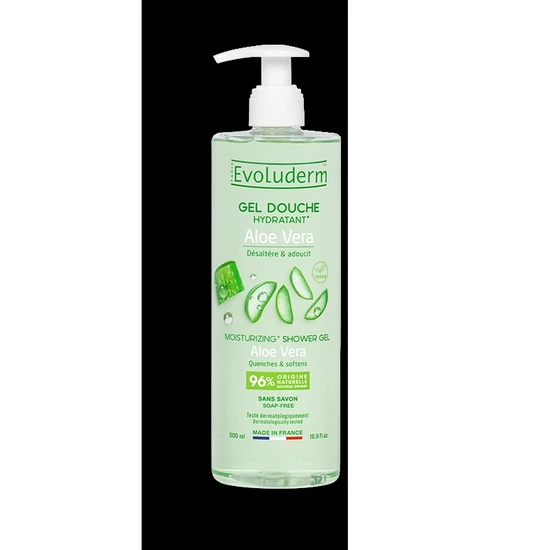 Evoluderm Moisturising Aloe Vera Shower Gel 100ml