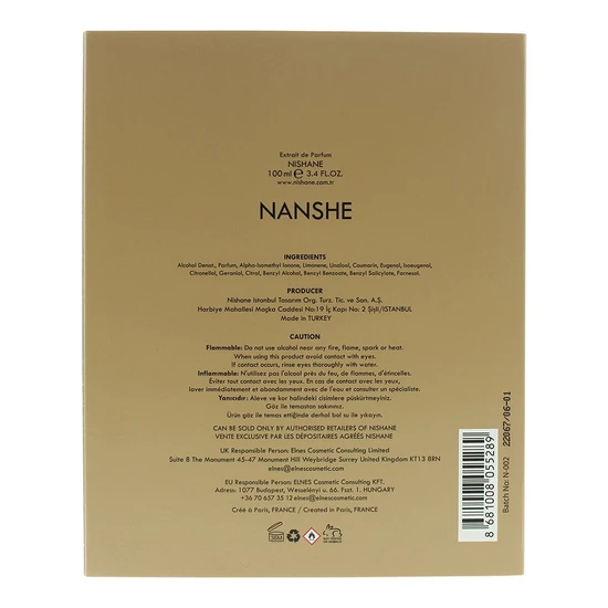 Nishane Nanshe Extrait De Parfum 100ml