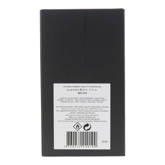 Stephane Humbert Lucas Panthea Iris Eau De Parfum 50ml