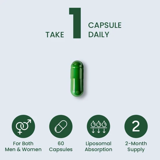 ZeroHarm Liposomal Milk Thistle 250mg Capsules 60 Capsules