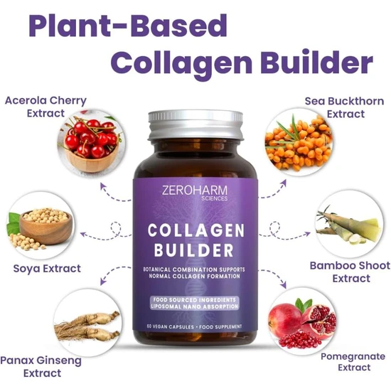 ZeroHarm Liposomal Collagen Builder Capsules 60 Capsules