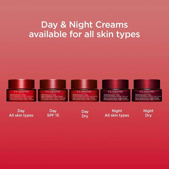 Clarins Super Restorative Night Cream All Skin Types 50ml