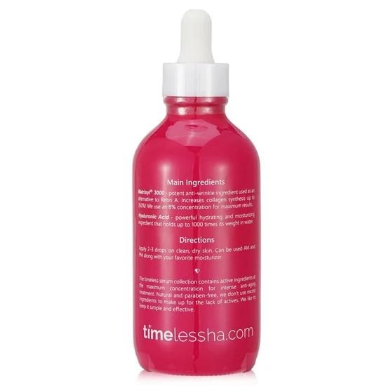 Timeless Skin Care Matrixyl 3000 Serum + Hyaluronic Acid 120ml