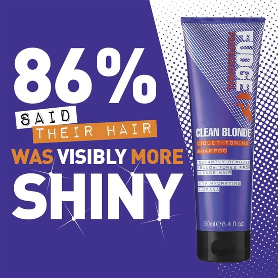 Fudge Professional Clean Blonde Shampoo 250ml