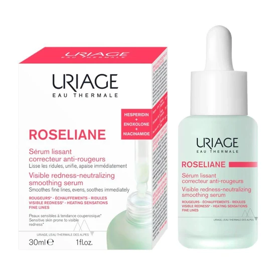Uriage Roseliane Visible Redness-Neutralising Smoothing Serum 30ml