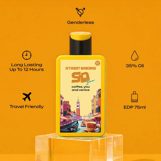 Street Origins Coffee, You & Venice Extrait De Parfum 75ml