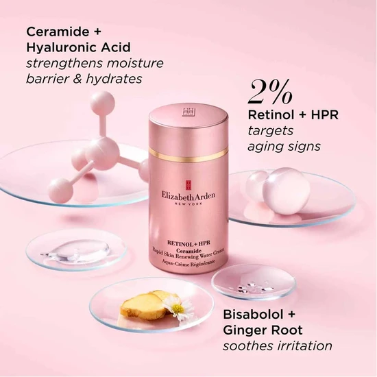 Elizabeth Arden Retinol & HPR Ceramide Rapid Skin Renewing Water Cream 50ml