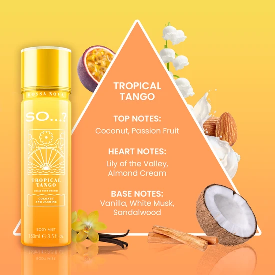 SO...? Bossa Nova Tropical Tango Body Mist 150ml