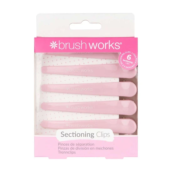 Brushworks Sectioning Clips x6
