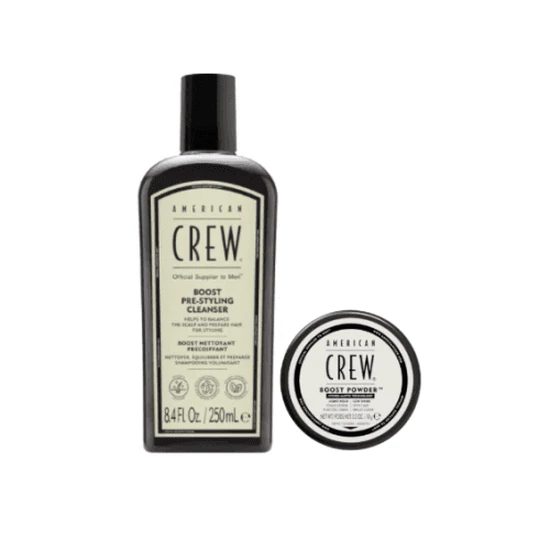 American Crew Boost Duo Gift Set Pre Styling Cleanser + Boost Powder