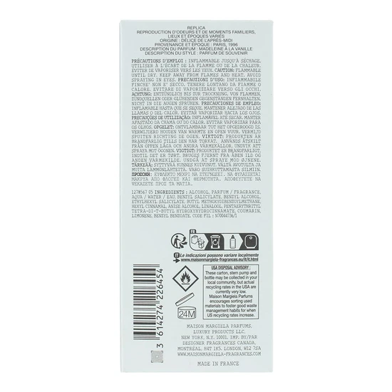 Maison Margiela Afternoon Delight Eau De Toilette 100ml