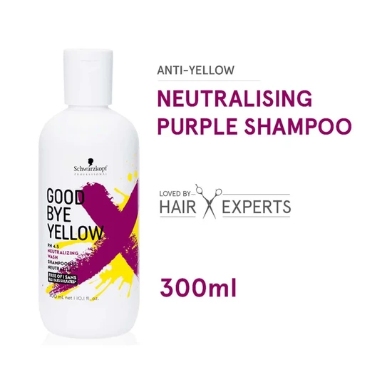 Schwarzkopf Good Bye Yellow Neutralising Wash Shampoo 1000ml
