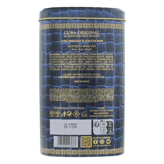 Cuba Prestige Elixir Eau De Toilette 90ml