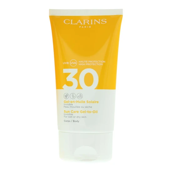 Clarins Sun Care Gel To Oil For Body SPF 30 150ml
