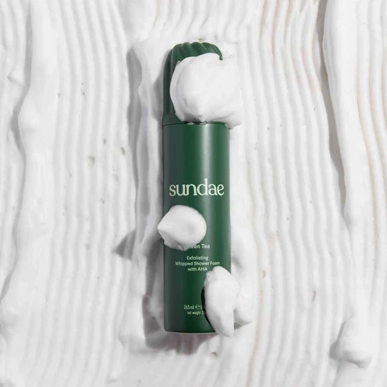 Sundae Green Tea Whipped Exfoliating Shower Foam 265ml