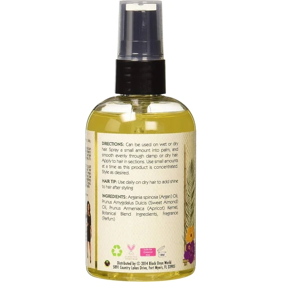 Alikay Naturals Glazed Argan Oil Silkener 118ml