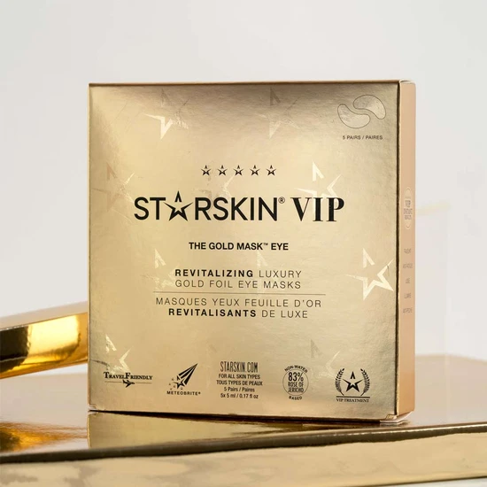 STARSKIN VIP Gold Eye Mask x 5